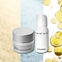 将图片加载到图库查看器,水晶磨砂膏和活化剂