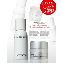 将图片加载到图库查看器,水晶磨砂膏和活化剂