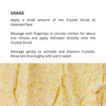 将图片加载到图库查看器,水晶磨砂膏和活化剂