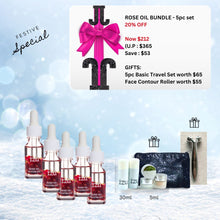 Load image into Gallery viewer, Rose Oil Set 5pc (Buy 4 get 1 Free)
