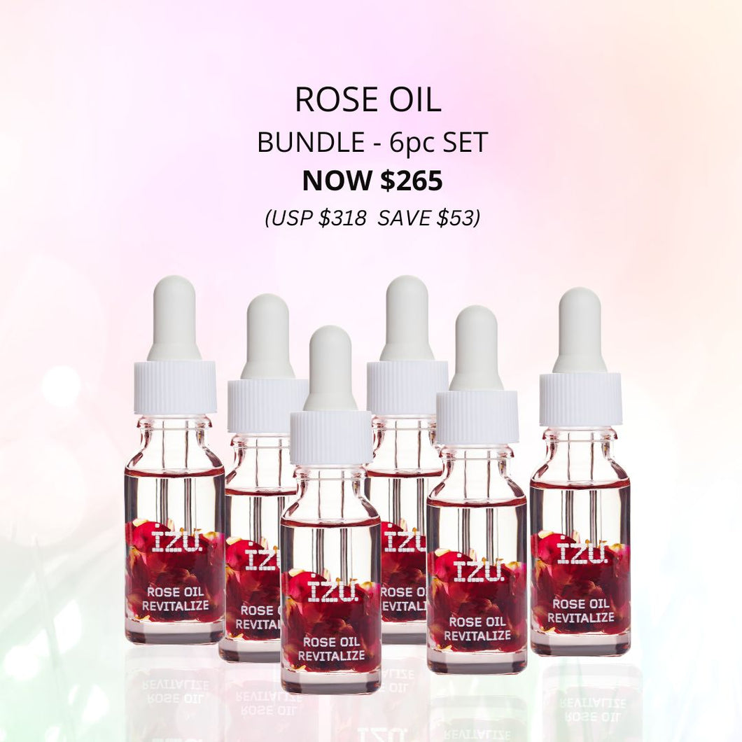 Rose Oil Set - 6pcs